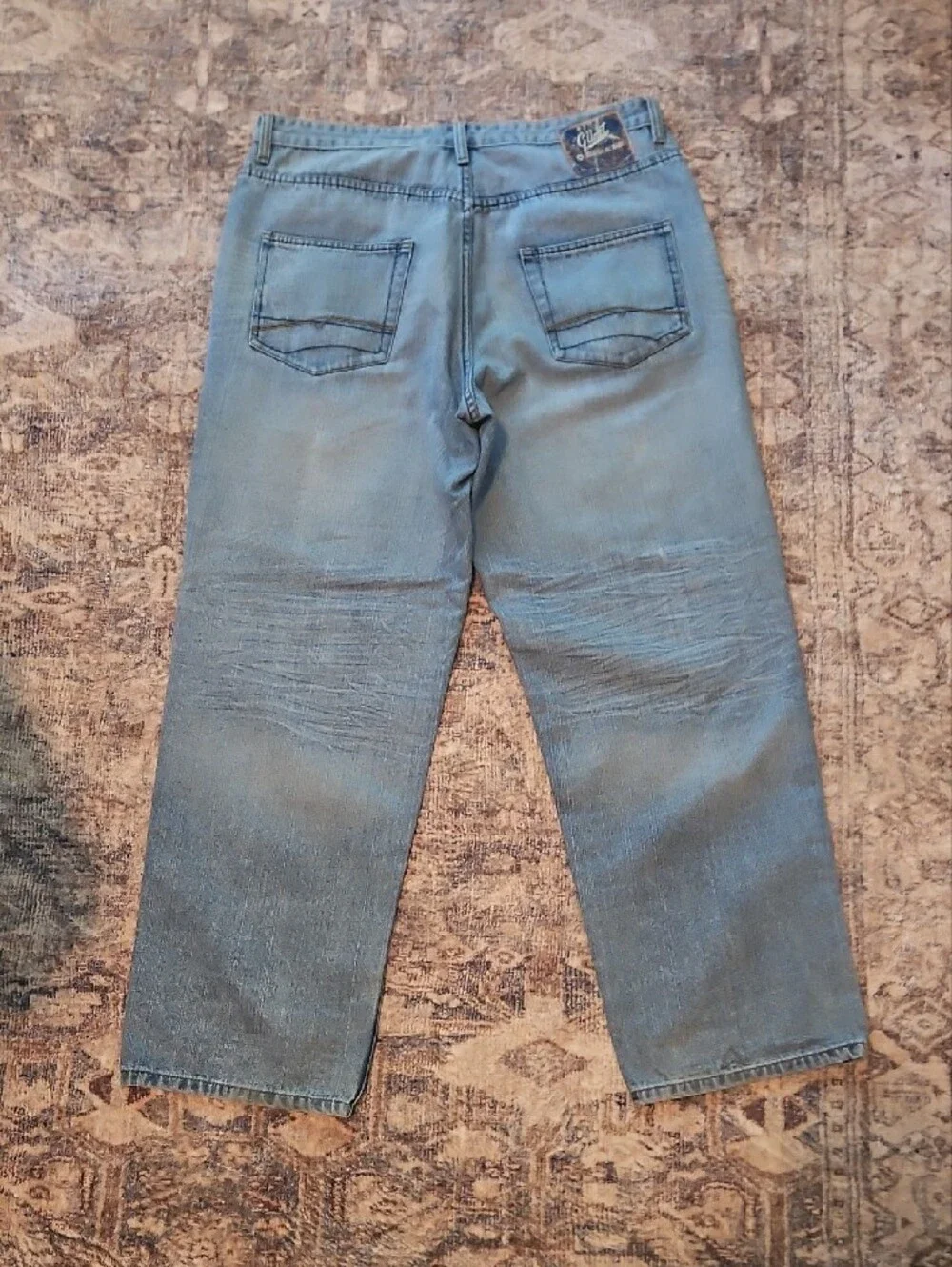 Vintage Y2K G-Unit Baggy Jeans Size 36x33 50 Cent Hip Hop Streetwear 2000s